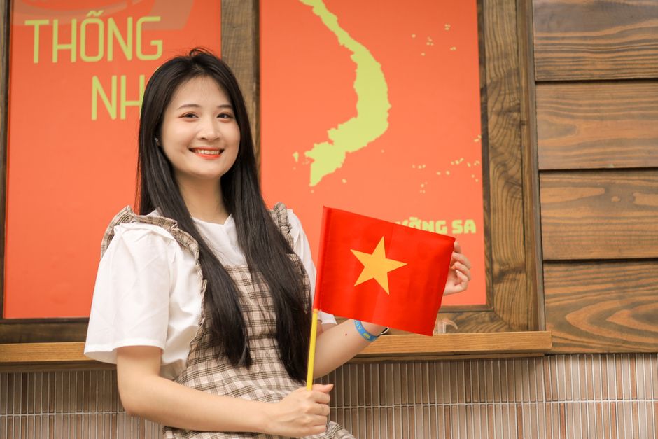 Bản đồ Việt Nam với các từ ngữ địa phương đặc trưng của ba miền Bắc Trung Nam